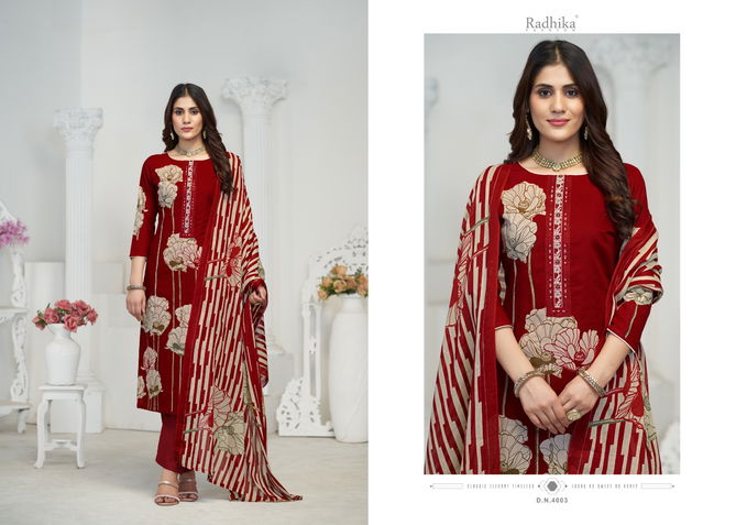 Flower Valley By Radhika Azara Cambric Cotton Dress Material Online Wholesale